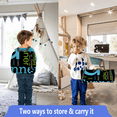 thumbnail image 2 of KAINSY Custom Name Toddler Nap Mat, Personalized Kids Sleeping Mat for Daycare, Nap Mats for Preschool with Pillow and Blanket, Rolled Sleeping Bag for Boys, Girls, Sleepover, Kindergarten, 2 of 8
