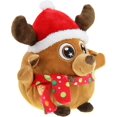 thumbnail image 5 of Figura musical animada de reno Sincero 15,7' Juguete de peluche suave, 5 of 5