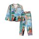 thumbnail image 1 of Fotbe Coastal Cat By The Window Conjunto de Pijama de Manga Larga para Mujer con Estampado, Ropa de Dormir de 2 Piezas, Conjunto de Casa Suave y Cómodo con Bolsillos-XX-Large, 1 of 7
