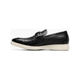 thumbnail image 5 of Stacy Adams Salyer Moc Toe Bit Slip On Walking Shoes Black 25692-001, 5 of 7
