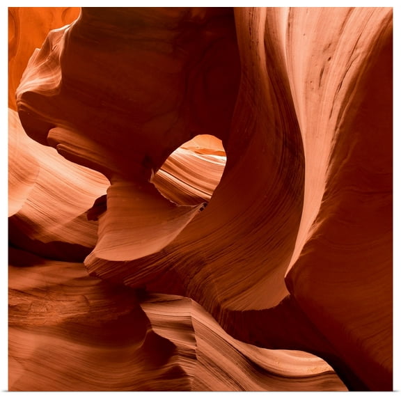 Great BIG Canvas | Rolled Keith Levit Poster Print entitled Patterns In The Smooth Sandstone; Arizona, USA
