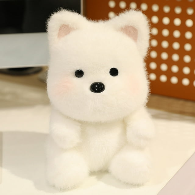 Multiple Kinds Cute Mini Palm Center Pets Plush Toys Soft Fluffy Cartoon Dog Elephant Red Panda Doll Lovely Desktop Companion