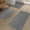 Ocean Ripple coffee, variant on CHAKME Set of 3 Absorbent Memory Foam Bath Mat Set Bathroom Rugs, Rustic Lattice pink, Large 20"x32", Small 17"x24", Contour 24"x20"