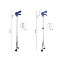 thumbnail image 3 of Reacher Grabber Foldable Pick Up Reaching Claw Reacher Long Arm Gripper Grabber Heavy Duty Mobility Aid Pick Up Tool - Blue, 3 of 5