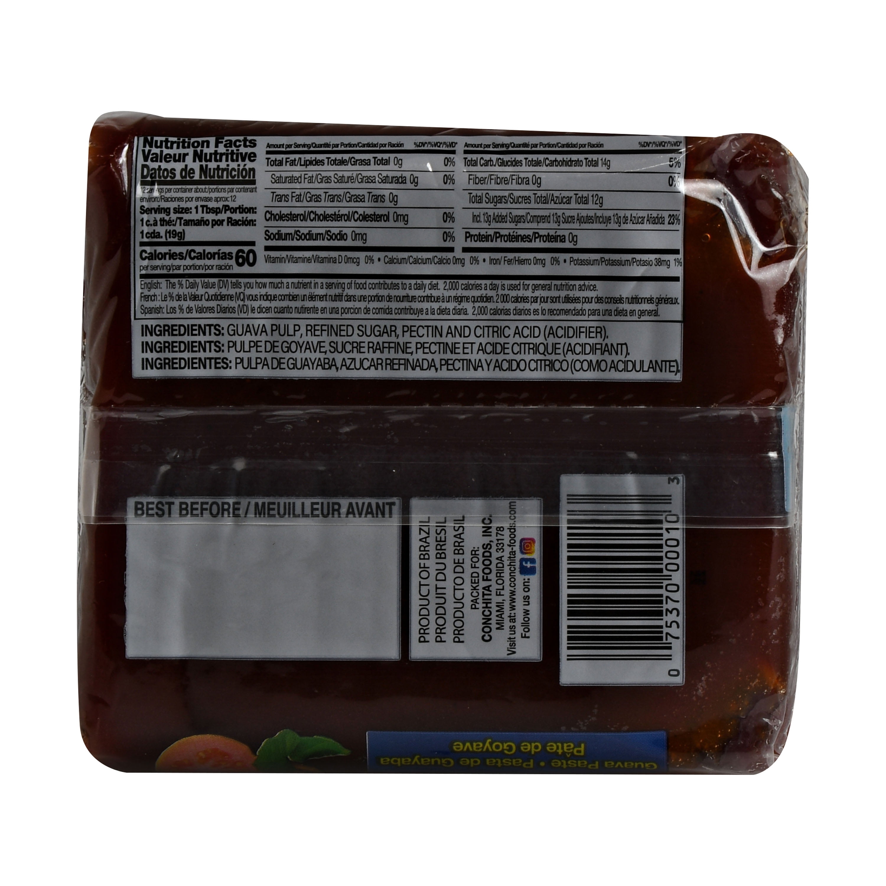 (7 pack) Conchita Foods Conchita Guava Paste, 14.1 oz