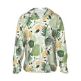 thumbnail image 1 of Balery Hawaiian Style Sudadera ligera de manga larga con capucha y protección solar UPF 50+ para hombre y mujer, ideal para pesca y running-Small, 1 of 7