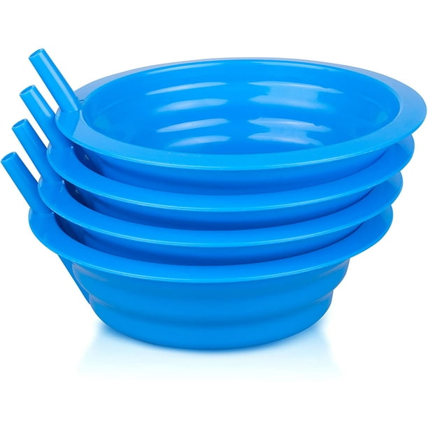Cibi Cereal Bowls with Straws For Kids BPAFree 22 Ounce SipaBowl