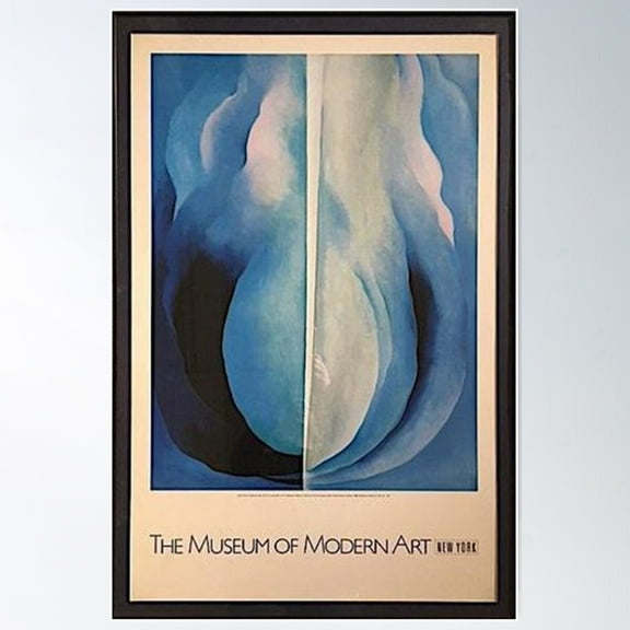 Georgia O'Keeffe Poster Wall Art, Modern Wall Decor For Living Room Bedroom, 12x18 UNFRAMED