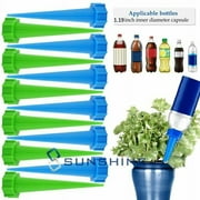 12Pcs Plants Self Water Drip Automatic Watering Spikes Device Irrigation System