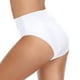 thumbnail image 4 of Gibobby Pantalones cortos de natación Bikini de talle para mujer, traje de baño de completa, pantalones cortos de Yoga deportivos, falda(Blanco,M), 4 of 4