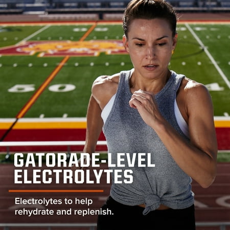 Gatorade G Zero Sugar With Protein Fruit Punch Sports Drink, 16.9 oz Bottle