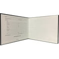 thumbnail image 2 of Visitors Register Book, 120 Pages, 8 7/8" X 7", Black Hardbound Cover, Smyth Sewn, 2 of 3