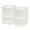 Pearl, variant on IRIS USA Plastic File Boxes With Lids for Letter/Legal File, Clear 35 Qt. 1 Pack