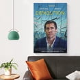 thumbnail image 4 of Demolition Classic Movie Poster Wall Art Picture Painting Poster Canvas Print Posters Artworks Bedroom Living Room Decor 12x18inch(30x45cm), 4 of 6