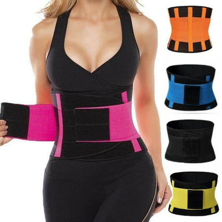 Fashion Men Women Shapewear Hot Sweat Belt Waist Trainer Cincher Body Shaper Corset (Best Backless Body Shaper)