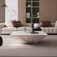 thumbnail image 4 of Accesorios de decoración Mesa de centro sala de estar moderna de lujo Mesa auxiliar nórdica Mesa pequeña muebles auxiliares de entrada, 4 of 4