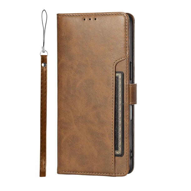 Funda tipo cartera de piel Sahara Indy Series para iPhone 17 Pro
