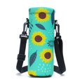 thumbnail image 4 of Amary Bolsa Portabotellas De Agua De Neopreno De 750 Ml Con Correa Ajustable Para El Hombro Funda Aislante Para Botellas De Agua De Acero Inoxidable/Vidrio/Plástico De 24 Oz (Girasol), 4 of 5