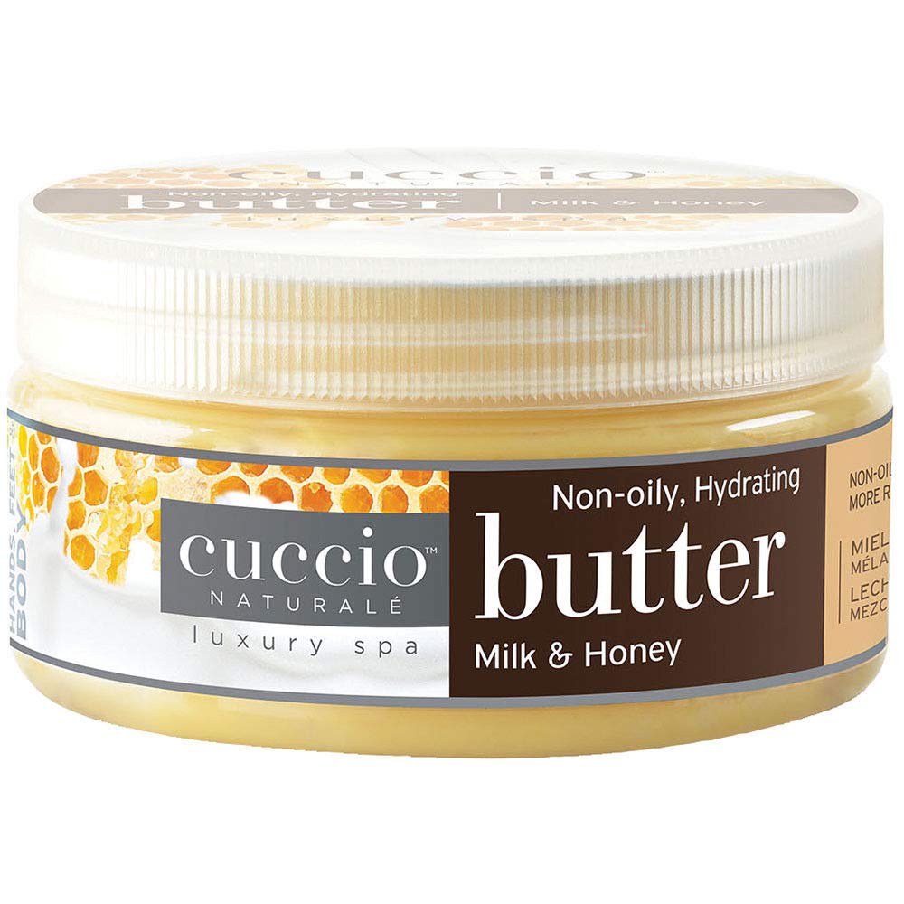 Cuccio Body Butter Milk and Honey 8 Oz (1 jar)