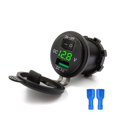 thumbnail image 1 of QC3.0 Quick charge Energy saving time saving Voltage Meter Voltmeter Display ,Car charger with smart on/off Waterproof ,Comprehensive Energy Data, 1 of 7