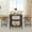 Brown, variant on Dining Table Set for 4, Kitchen Table Set for 4 with 2 Benches, Rectangular Dining Room Table Set with Wine Rack & Storage Shelves, 3 Piece Dining Table Set for Small Space
