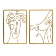 thumbnail image 1 of Conjunto de 2 Piezas Metálicas para Embellecer Paredes - Estilo Elegante, 1 of 9