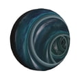 thumbnail image 2 of 14'' Mysterious Black Hole Abstract Pattern Tire Cover, Universal Spare Wheel Covers, Dust-Proof, Water-Proof, Sun-Proof and Corrosion-Proof, 2 of 9