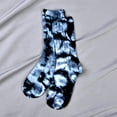 thumbnail image 2 of Bibifish Womens Socks Trendy Tie Dye Socks Soft All Season Mid Calf Socks Breathable Versatile Pile Socks Funky Crew Socks For Women, 2 of 3
