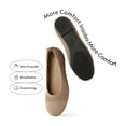 thumbnail image 2 of BURUDANI Womens Dressy Comfortable Flats Ankle Strap Ballet Flats Round Toe Knit Flats Shoes, 2 of 4