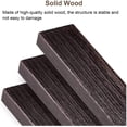 thumbnail image 4 of 6 Pool Cue Rack,Modern Pool Stick Holder Wall Mounted Horizontal Wooden Pool Billiard Stick for Billiard Room or Club (Cue Rack Only) (Color : Brown), 4 of 6