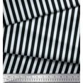 thumbnail image 3 of Soimoi Black Cotton Duck Fabric Spiral & Geometric Printed Fabric 1 Yard 42 Inch Wide, 3 of 3