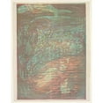 thumbnail image 2 of René Georges Hermann-Paul 12x14 Black Ornate Wood Framed Double Matted Museum Art Print Titled: Frightened Nymph (Nymphe Effraye) (1896), 2 of 5