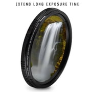 Ultimaxx 58mm ND2 to ND400 Slim Fader Variable Adjustable ND Neutral Density Filter for All DSLR Camera Lens with Same Filter Thread Size