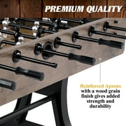 58” Coventry Foosball Table, Competition Size, Soccer, Accessories included by Barrington Billiards
