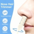 thumbnail image 3 of 2PCS Nose Hair Trimmer for Women, 2-in-1 Nasal Hair Cutter, Portable 360° Rotating Manual Nostril Hair Remover Tool for Men and Women, 3 of 7