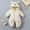 Beige, variant on Zecgelong Baby Bear Suit Newborn Winter Coat Warm Hooded Jumpsuit For Boys Girls Baby Boy Rompers Size 0-3 Months