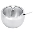 thumbnail image 3 of VIFERR Seasoning Bottle Kitchen 304 Stainless Steel Seasoning Bottle Container Sugar Salt Pot with Visible Cover, 3 of 8