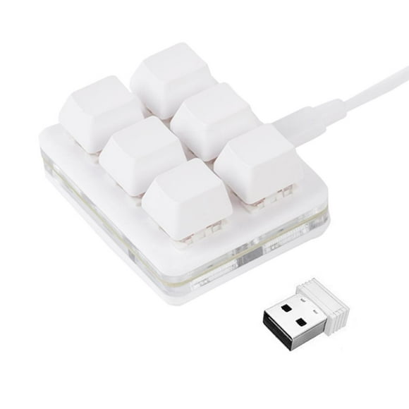 Keypad DIY With 6 Keys Typec Interface Wireless Customizable Keyboard,