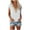 White, variant on Kovlvoll Womens Summer Tops V-Neck Lace Patchwork Short Sleeve Shirts Loose Dressy Casual Top Blouse