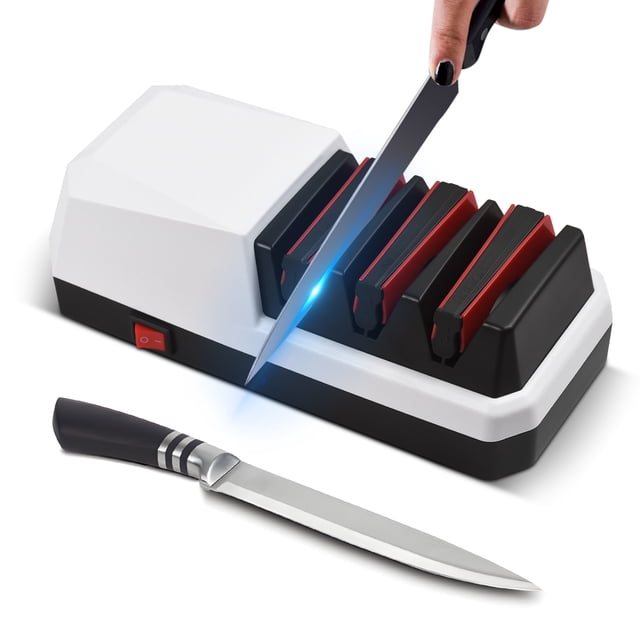 Electric Knife Sharpener 3 Stage Knife Sharpening System for Quick