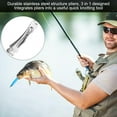 thumbnail image 1 of Stainless Steel Fishing Line Scissors, Fishing Line Cutter, Multi-Purpose 1PCS for Adult Children Fishing Lover Outdoor Use Sea/Fresh Fishing, 1 of 7