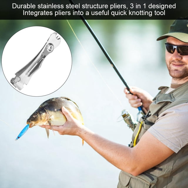 Stainless Steel Fishing Line Scissors, Fishing Line Cutter, Multi-Purpose 1PCS for Adult Children Fishing Lover Outdoor Use Sea/Fresh Fishing