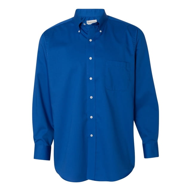 Van Heusen Chemise en Sergé pour Bébé à Manches Longues pour Hommes, G, Bleu Royal