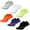 Multi-color, variant on 6 Pairs Ankle Running Socks Low Cut Breathable Sports Tab Cushioned Casual Cotton Socks for Men and Women , Athletic Cushioned Low Cut Running Socks for a Secure Fit