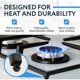 thumbnail image 3 of 20 pcs - Compatible Rubber Feet for Grills - Heat Resistant Material, Works with Many Gas Hob Grills suitable for WB02T10461AP2622260, 3 of 5