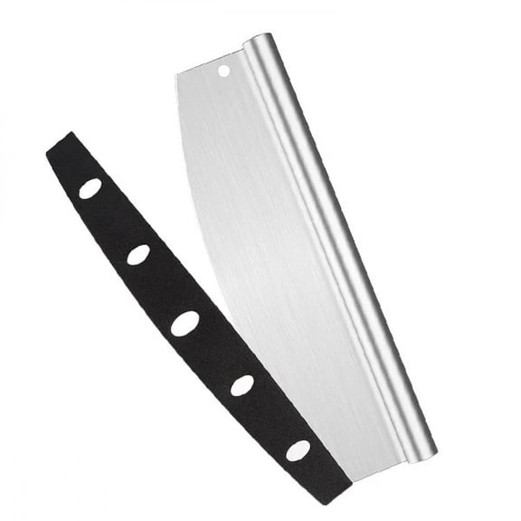 14 inch Large Pizza Cutter Sharp Rocker Blade Stainless Steel Pizza Slicer Knife with Cover Kitchen Pizza Tools Accessories