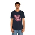 thumbnail image 5 of Love is love Unisex Jersey Short Sleeve Tee, 5 of 10