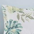 thumbnail image 4 of Gracie Mills Cordell Duvet Cover Set Tropical Cotton 5-Piece Green Blue GRACE-8075, 4 of 5