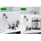 thumbnail image 2 of Organizador de mostrador de baño Dorhors, 2 niveles, madera de nogal, 2 of 6