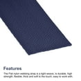 thumbnail image 3 of Uxcell Flat Nylon Webbing Strap 1 inch 15 Yards Dark Blue for Backpack, Luggage Rack, 3 of 4